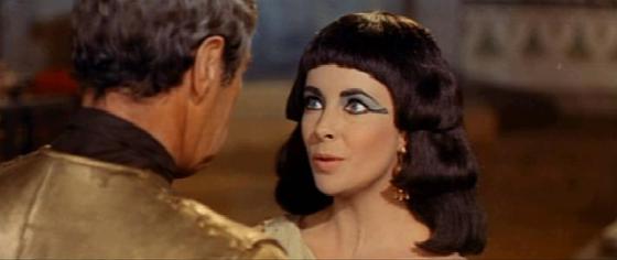 Rex Harrison and Elizabeth Taylor in 1963's "Cleopatra"