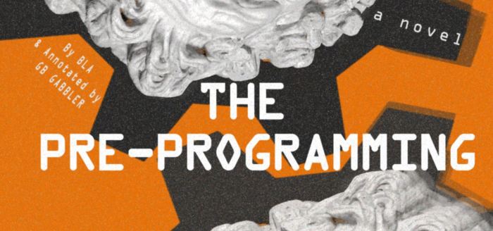 The Pre-programming Vol. 2 of the Circo del Herrero series and sequel to The Automation book cover portion showing only title